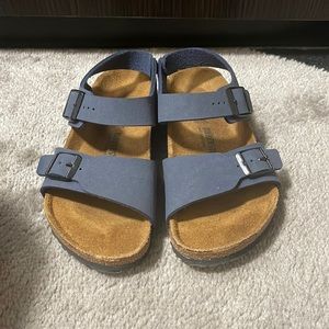 Gently worn boys Birkenstock sandals for sale!
